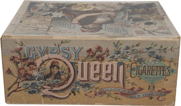 1880s Goodwin & Co. "Gypsy Queen Cigarettes" Counter-Sales Display Box